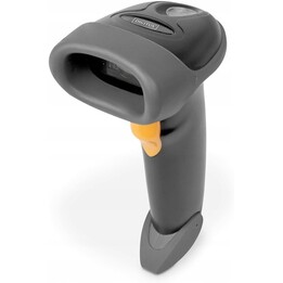 Digitus 2D Scanner, bidirectional, 200 scans, 10 cm scanning distance, 2 m USB cable, RJ45, IP54, Black/Gray