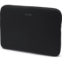 Dicota Perfect 35,8 cm (14,1 Zoll) Laptophülle, Schwarz, Reißverschluss