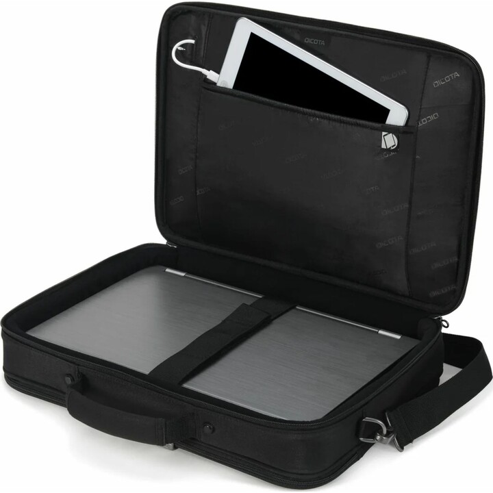 Pasta para laptop Dicota Eco Multi Plus Select Bolsa de ombro de 39,6 cm (15,6"), preta