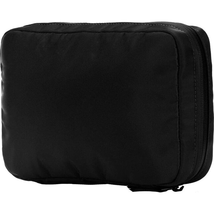 Borsa organizer per accessori Incase in nylon, nera, ecopelle