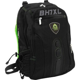 Keep Out BK7GXL Sac à dos de jeu pour ordinateurs portables jusqu'à 17" Noir/Vert