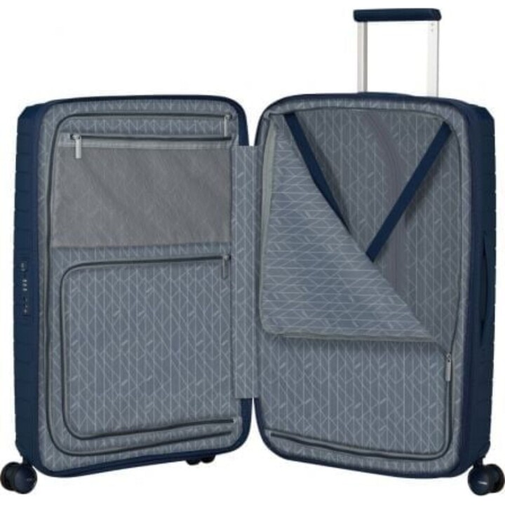Maleta American Tourister FastForward Spinner 68cm 4 ruedas TSA Azul Marino Expansible