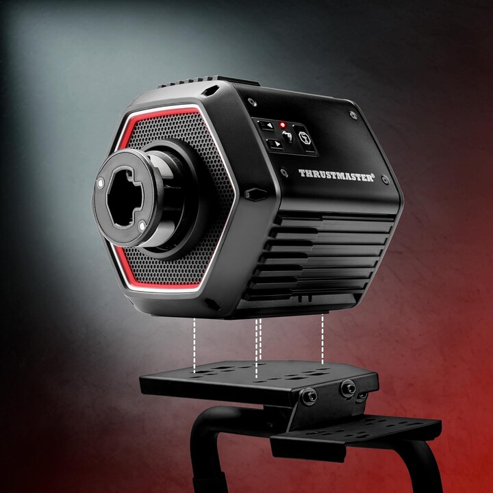 Thrustmaster T818 Black Edition, Base de retour de force SimRacing avec entraînement direct de 10 N m pour PC