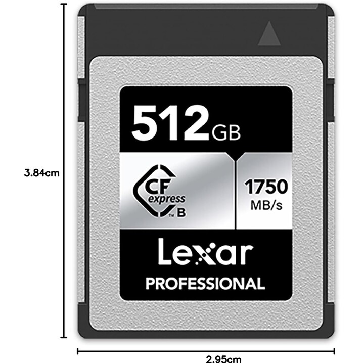 Lexar Lcxexsl512g-rneng Mémoire Flash 512 Go Cfexpress Type B