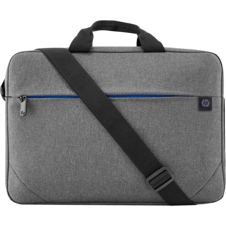 HP Prelude 15,6-Zoll-Toploader-Aktentasche, Nylon gepolstert, 300 g, einfarbig, Reißverschlussdetail