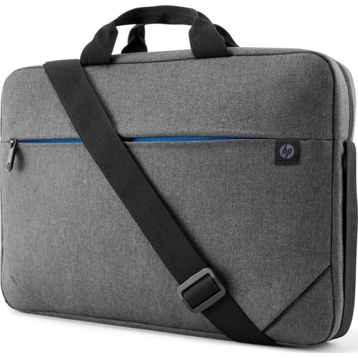 HP Prelude 15,6-Zoll-Toploader-Aktentasche, Nylon gepolstert, 300 g, einfarbig, Reißverschlussdetail