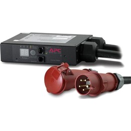APC AP7175B Medidor de corrente em linha, (PDU) 1 tomada CA, preto