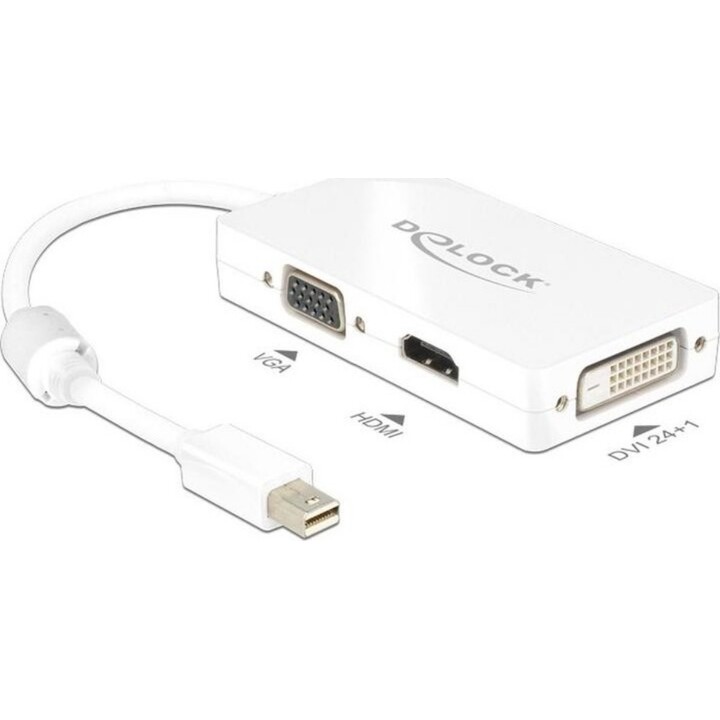 Delock Adapter DisplayPort - Mini DisplayPort (M) White