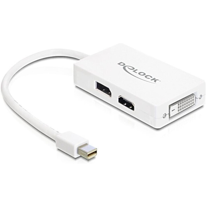 Delock Adapter DisplayPort - Mini DisplayPort (M) Weiß