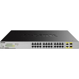Switch Gigabit D-Link DGS-1026MP de 26 portas