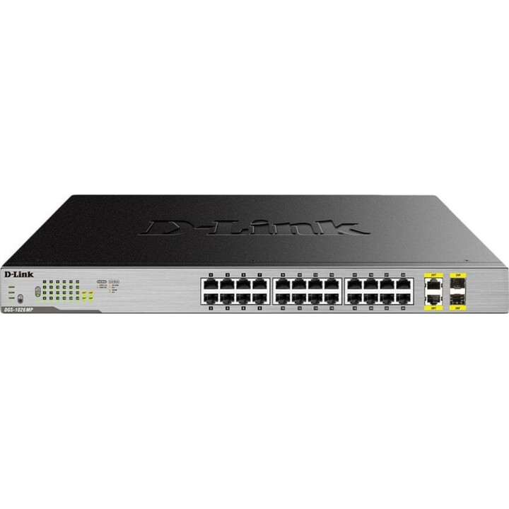 Conmutador D-Link DGS-1026MP 26 Puertos Gigabit