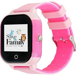 SaveFamily Junior Smartwatch para Jovens Rosa