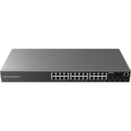 Grandstream GWN7803 Switch Gigabit de 24 portas, 4 SFP L2+ 56Gbps Rackmount VLAN QoS Security