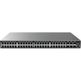 Verwaltbarer L2+-Switch, x48 Gbit POE 470 W, x6 SFP+. 