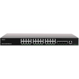 Switch administrable Grandstream L3, x24 Go, x4 SFP+. 