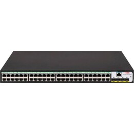 Commutateur Ethernet L2 S1850V2-52X-PWR H3C 9801A4MS avec 48*10/100/1000BA
