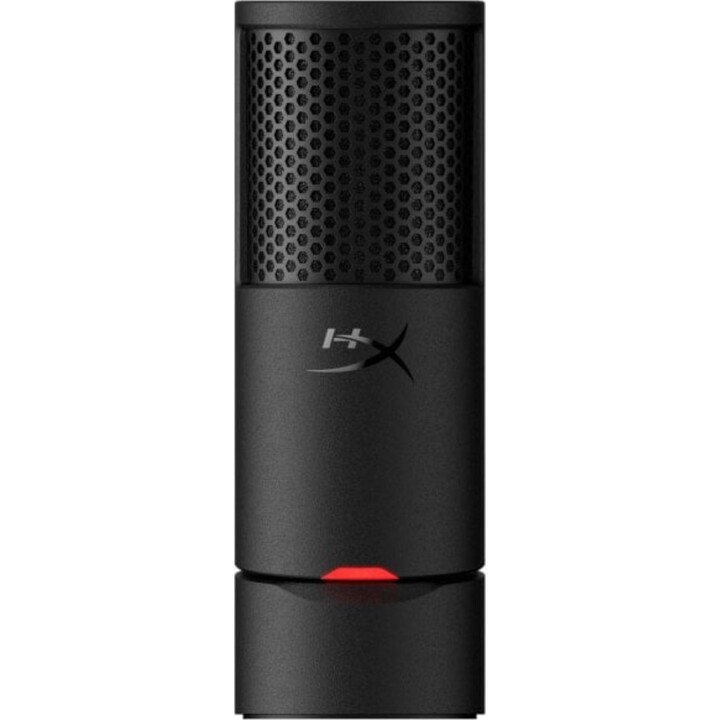 Microfone cardióide HyperX Solocast 2 USB, preto, com cabo de 2 m