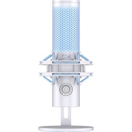 Microphone de streaming à condensateur USB HyperX Quadcast 2, blanc