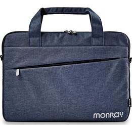 Monray Charter Porte-documents pour ordinateurs portables jusqu'à 15,6" Bleu