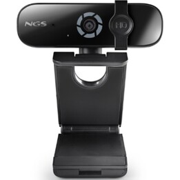Webcam NGS HDX-2K 2K 2560x1440/5MP/Microphone multidirectionnel/Filtre de confidentialité/Base réglable