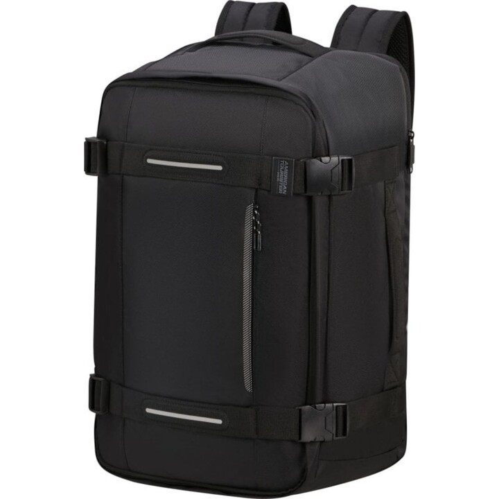 Zaino American Tourister Urban Track 44L Asphalt Black Scomparto per laptop e Recyclex