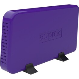 Approx APPHDD08P External 3.5" HDD enclosure SATA USB 3.0 purple