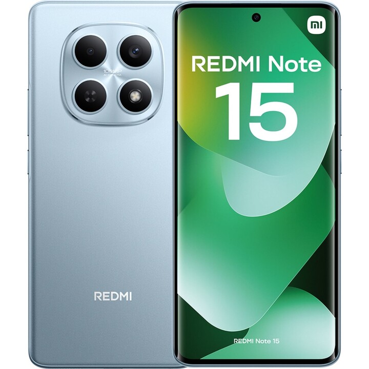 Xiaomi Redmi Note 15 4G, 6GB 128GB, 6.77 AMOLED, 5800mAh, Glaciar Blue