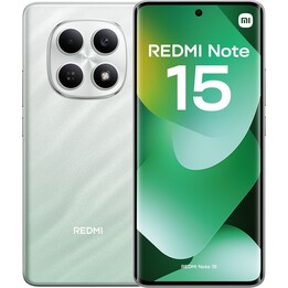 Xiaomi Redmi Note 15 4G, 8 Go 256 Go, 6,77 AMOLED, 5800 mAh, vert forêt