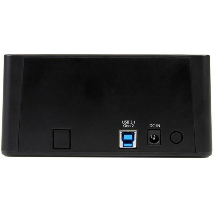StarTech Standalone USB 3.1 Docking Station for 2.5" and 3.5" SATA SSD/HDD, Black