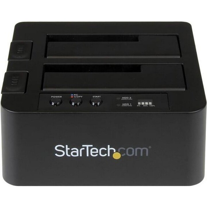 StarTech Standalone USB 3.1 Docking Station for 2.5" and 3.5" SATA SSD/HDD, Black