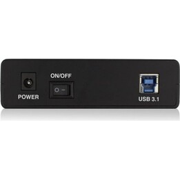 Ewent 3.5-inch SATA Hard Drive Enclosure Tool-Free USB 3.1, Negro