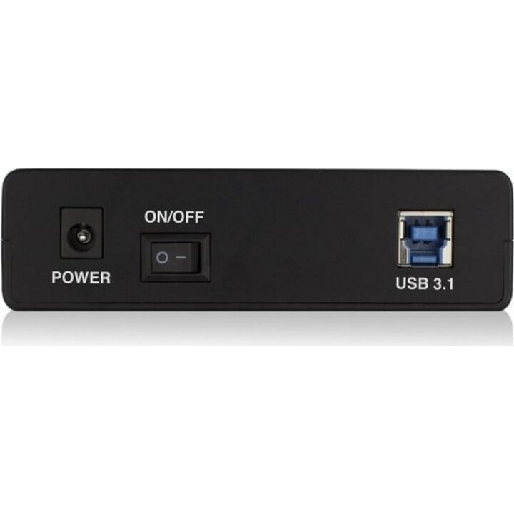 Ewent 3,5 polegadas SATA Hard Drive Enclosure Tool-Free USB 3.1, Preto