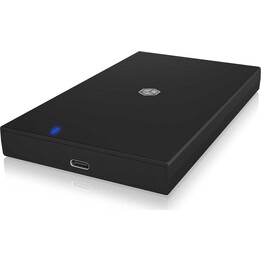 Icy Box Caja para 1 SSD/HDD, IB-200T-C3, Negro