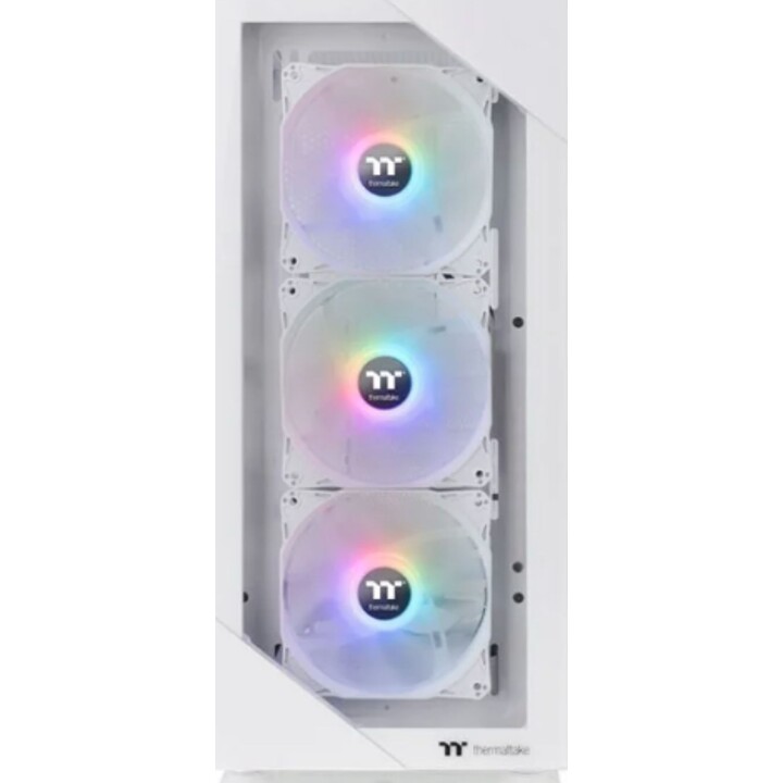 Thermaltake View 200 TG ARGB Snow PC-Tower aus gehärtetem Glas USB 3.0