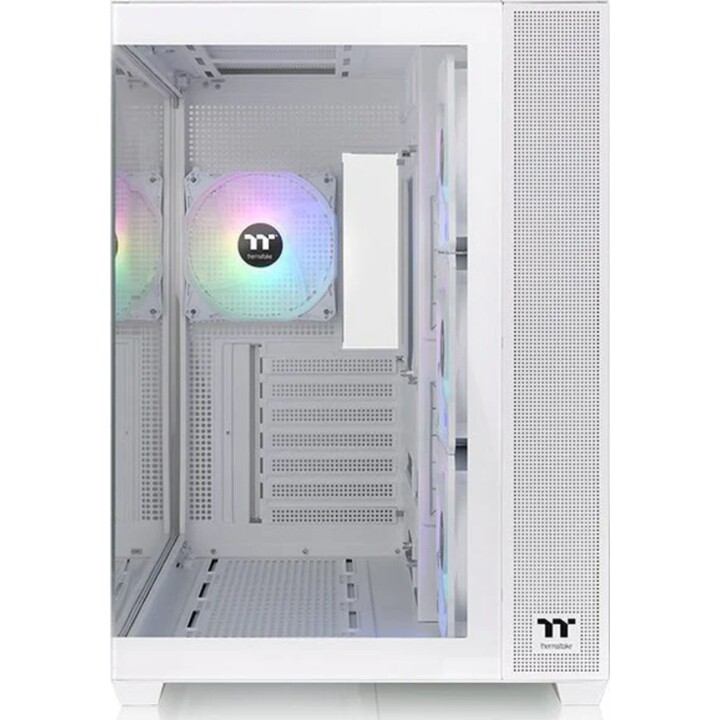 Thermaltake View 380 TG ARGB SPCC Midi Tower PC Case, Tempered Glass
