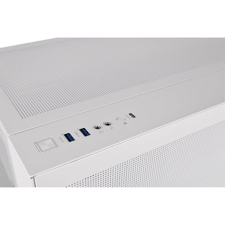 Custodia per PC Midi Tower Thermaltake View 380 TG ARGB SPCC, vetro temperato