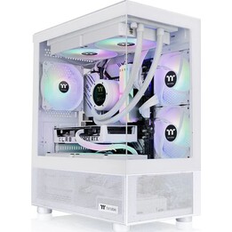 Caja Pc Thermaltake View 170 Tg Argb Blanca, Vidrio Templado X 2