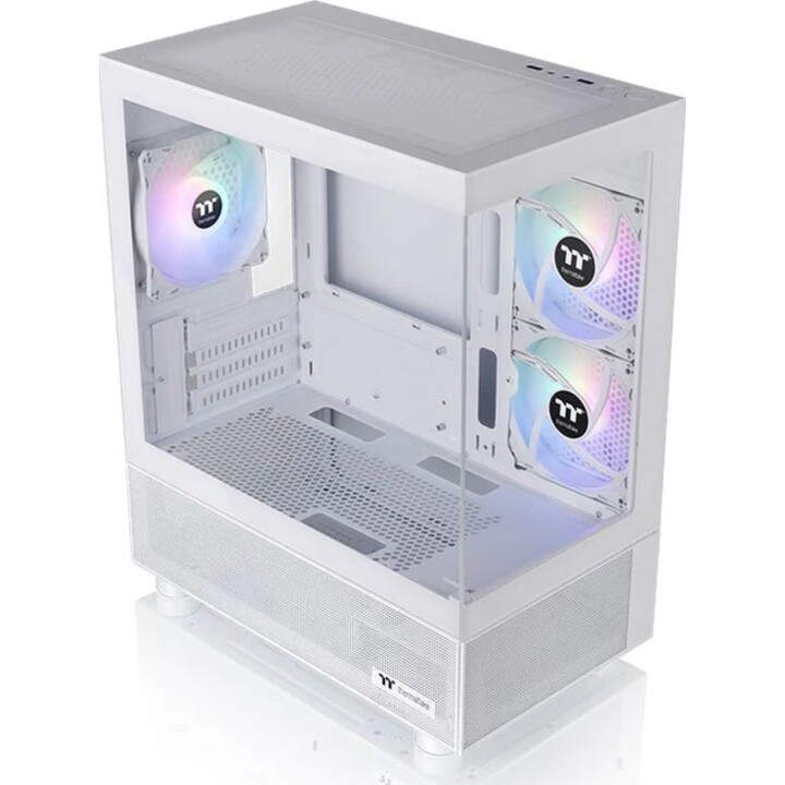 Thermaltake View 170 Tg Argb White PC Case, Tempered Glass x 2