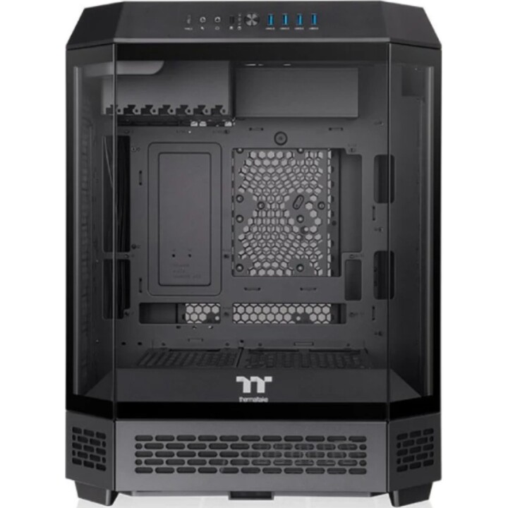 Torre PC Caja Thermaltake Midi Tower Negro SPCC Vidrio Templado RGB ATX/mATX/Mini-ITX