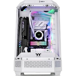 Torre PC Thermaltake The Tower 300 Snow Micro Tower MATX Cristal Templado USB-C Blanco