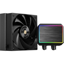 Mars Gaming Ml-proii120 AIO Refroidissement liquide 300w TDP 4ème génération Pompe 1x Ventilateur Noir