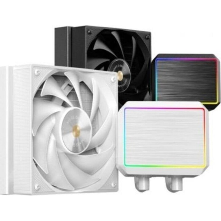 Mars Gaming ML-PROII120 Raffreddamento a liquido 120 mm 1 ventola Ultra silenziosa, bianco