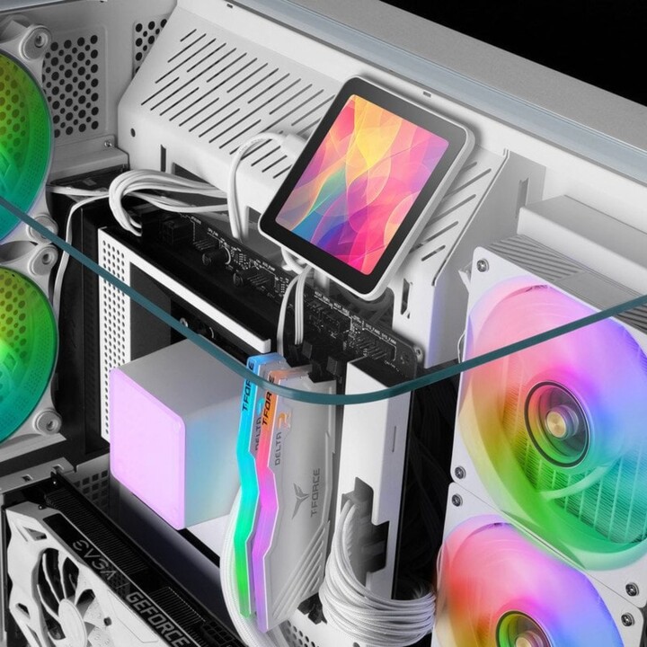 Mars Gaming Ml-visionpro240 Sistema Refrigeración Líquida Aio Tdp 500w 2x Ventiladores Argb, Blanco