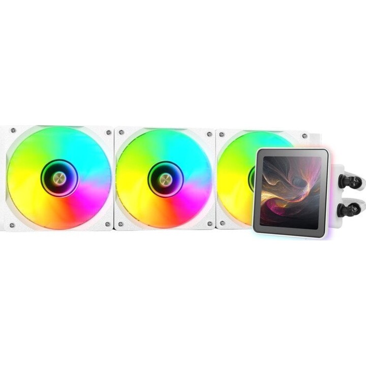 Mars Gaming Ml-visionpro360 Aio Système de refroidissement liquide Tdp 600 W 3 ventilateurs ARGB Blanc