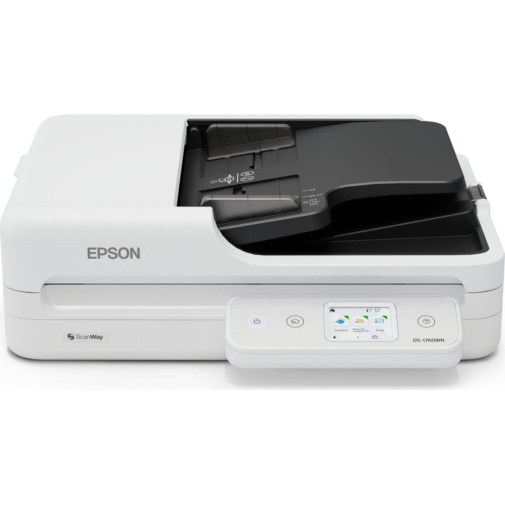 WorkForce DS-1760WN compact flatbed scanner with integrated network connectivity and Wi-Fi