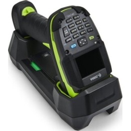 Zebra DS3678-KD, BT, 2D, HP, Disp., FIPS, Kit (USB), noir, vert