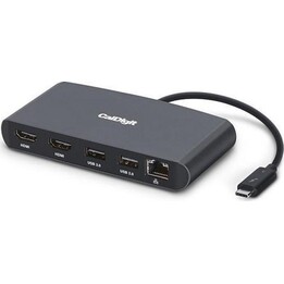CalDigit Thunderbolt 3 Mini Dock (HDMI 2.0) Portátil, 40 GB, Dual 4K a 60 Hz, Negro