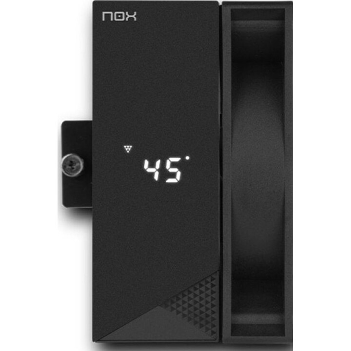 Ventola CPU Nox HUMMER H-500 ARGB con schermo LCD 120 mm, nera