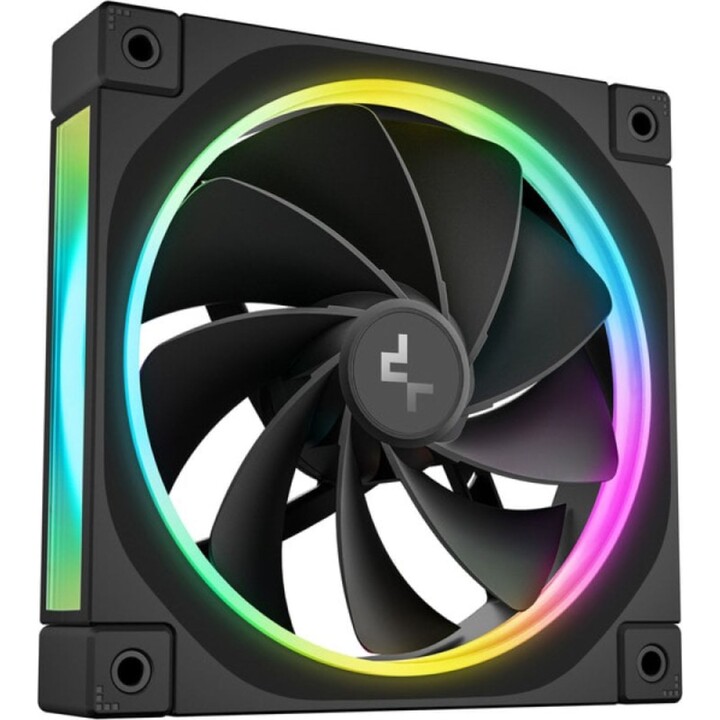 Ventola DeepCool FL12R da 120 mm PWM ARGB Gen2 nera 2150 giri/min a basso rumore