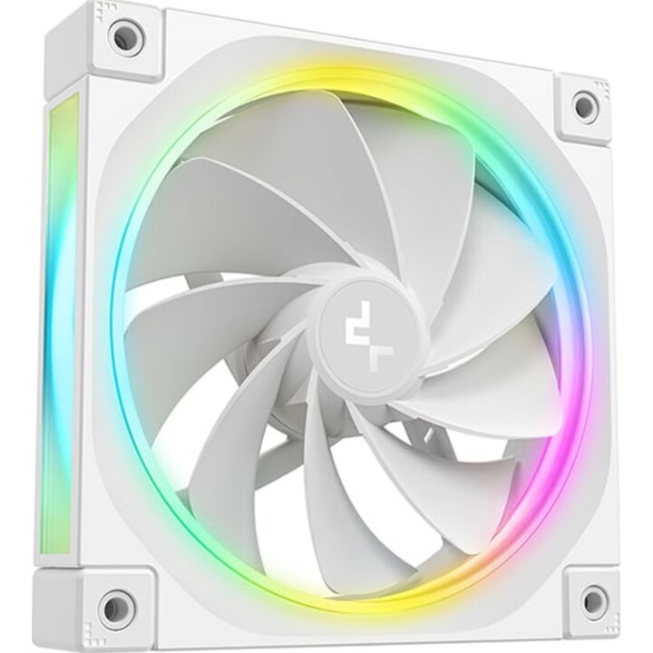 Kit of 3 DeepCool ARGB Universal 120mm FL12R White PWM Fans